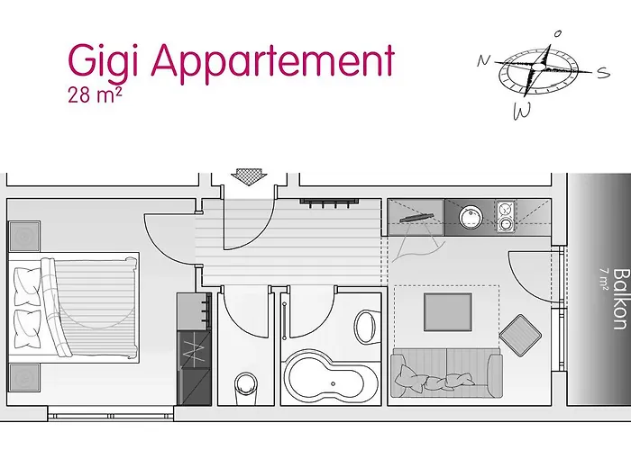 Glanzer Homes Hochsoelden Couette-café